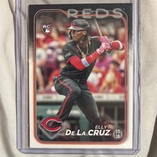 ELLY DE LA CRUZ 2024 Topps Series One Baseball Reds Rookie Card #141
