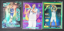 Lot 3 Dirk Nowitzki 2025-26 Topps Chrome Finest /99 /199 Aqua Clutch Gene