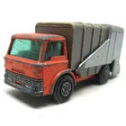 Lesney Matchbox Superfast Ford Refuse Truck 1966 Orange Made In United Kingdom