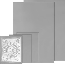 5 St&uuml;ck Linolschnitt Platten Weichgummi Linoldruck Platte zum Gravieren Linoleum