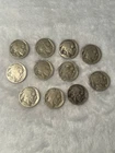 Lot of 11 Buffalo Nickels - Two Barely Visible Dates