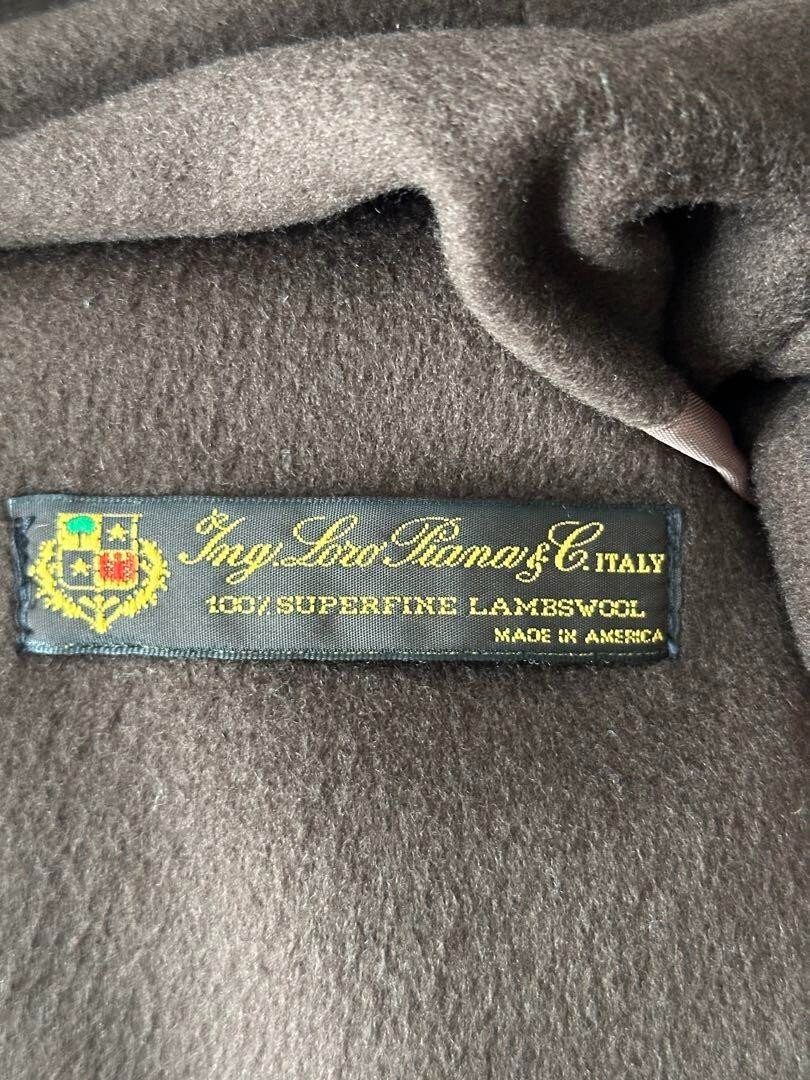 CHRISTIAN DIOR x LORO PIANA Long Coat Wool Brown Men's image 10
