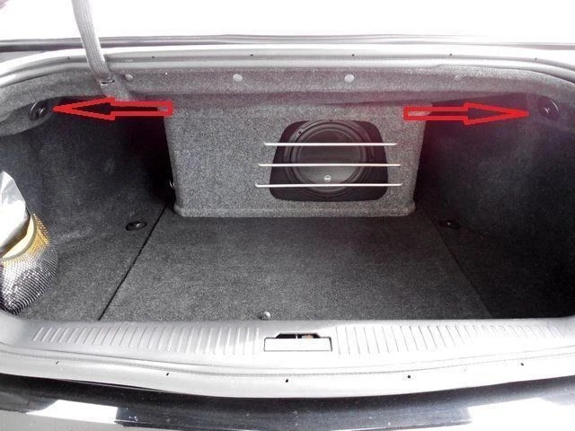 Rear Trunk Envelope Style Mesh Cargo Net for CADILLAC STS 2005-2011 BRAND NEW - Image 2 of 4