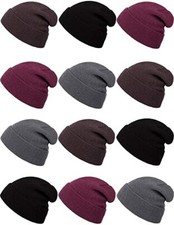 Kids Winter Beanie Hats Warm Stretch Knit Beanies for Boys and girls NEW