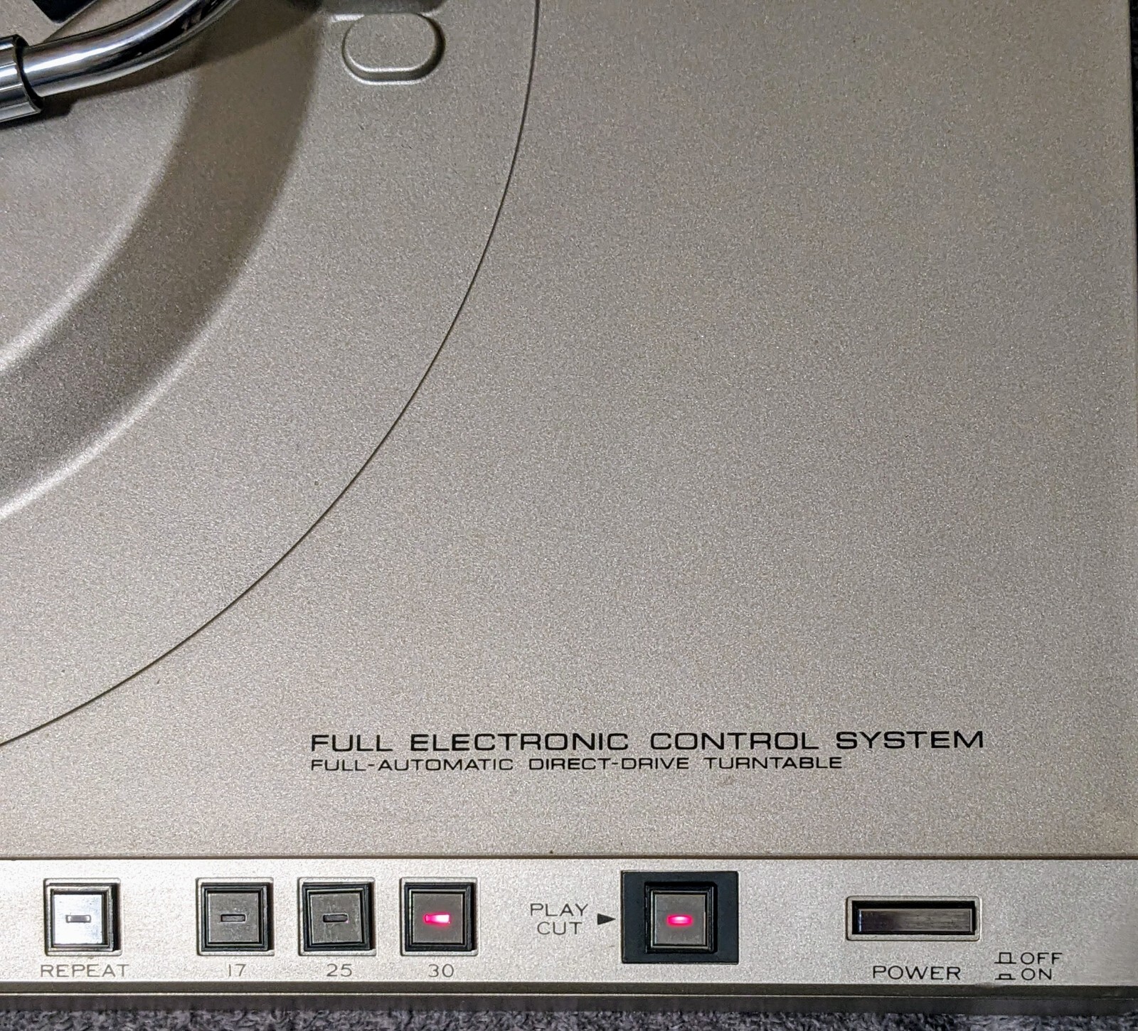 NEW IN BOX! Vintage Kenwood Model KD4100R Direct Drive Turntable