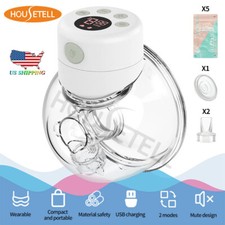 HOUSETELL Electric Wearable Breast Pump 2 Mode 9 Levels Portable S12 With kit