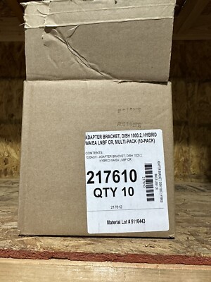 10 Pack of Dish Network 217610 Slimline Adapter Bracket for 1000.2 Antennas