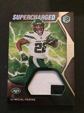 2020 Elements La'Mical Perine Silver Supercharged Patch /47 RC JETS Chiefs Pitt