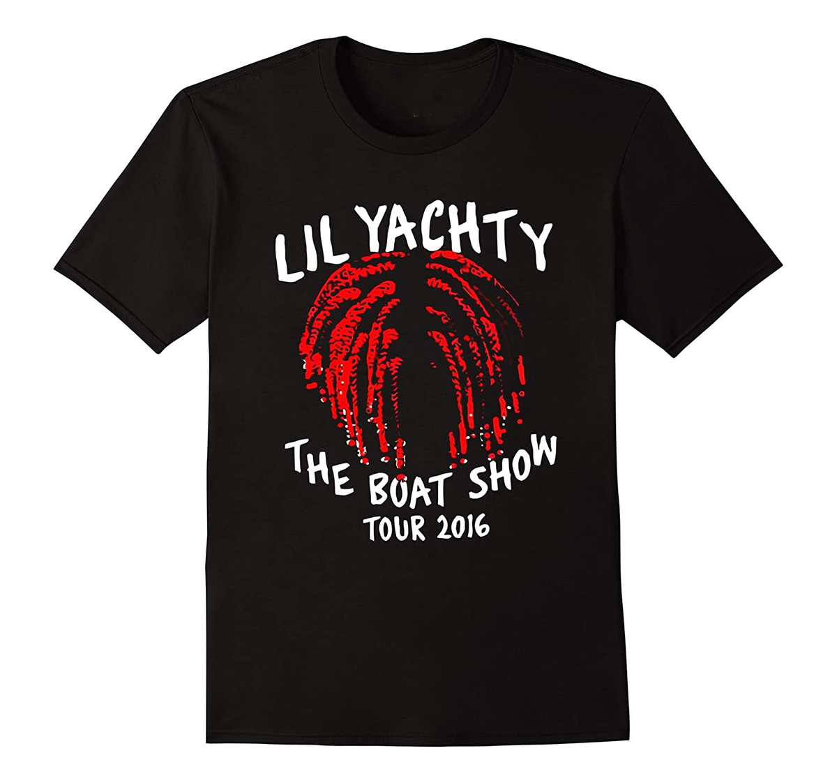Rare Lil Yachty 2016 Gift For Fan Hip Hop Black All Size Tee Shirt