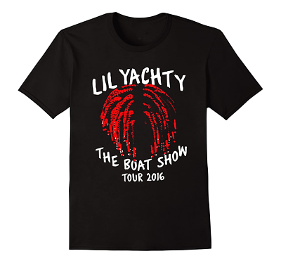 #ad Rare Lil Yachty 2016 Gift For Fan Hip Hop Black All Size Tee Shirt GC441 $18.99