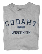Cudahy Wisconsin WI T-Shirt EST