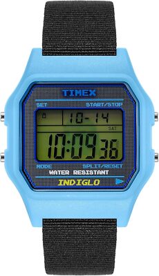 [TIMEX] Uhr PAC MAN Digital Hellblau 30MM TW2V94100
