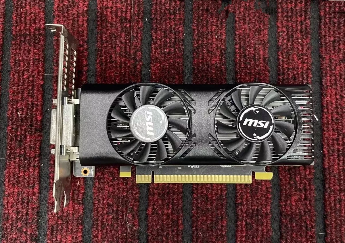 MSI GeForce GTX1650 4GB GDDR5 LP 896SP Graphics Video Card DP DVI HDMI