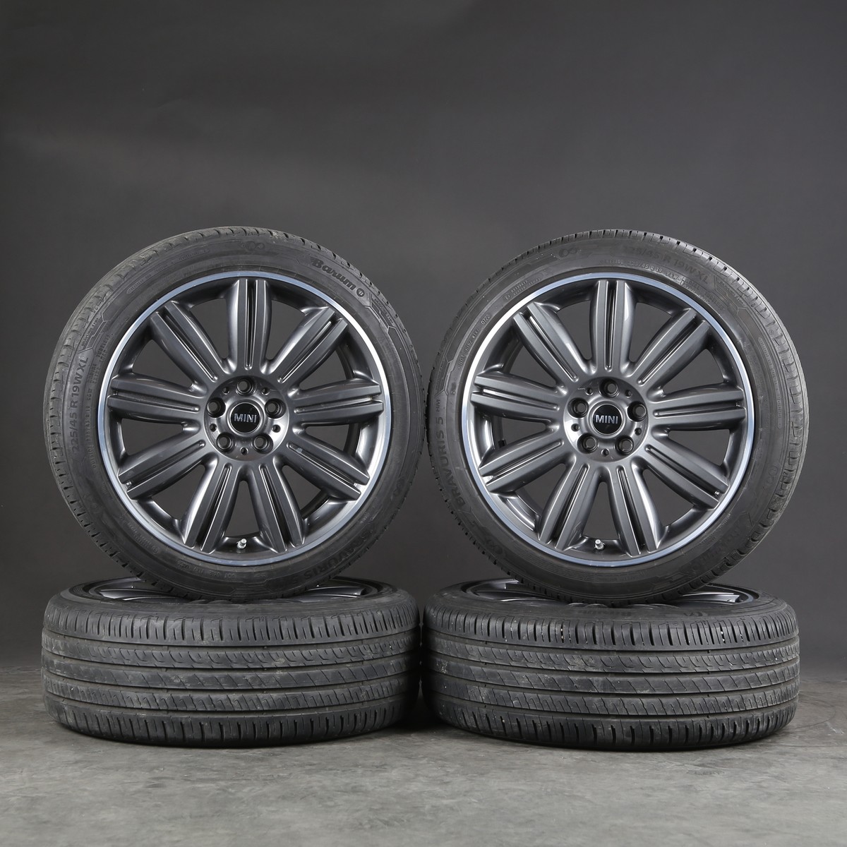 mini yours 純正19インチ ホイール F60 ミニ　クロスオーバー 超希少】MINI F60 ミニクロスオーバー 純正 ターンスタイル