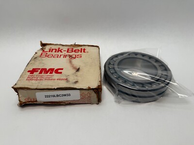 Link-Belt 22216LBC3W33 Spherical Bearing 22216-LB-C3-W33 80x140x33 mm