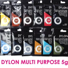 DYLON "MULTI PURPOSE HOT WATER DYE" 5g package