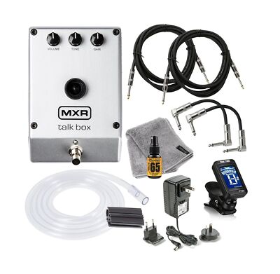 MXR M222 TALK BOX Effects Pedal Voicebox for Guitar, Keyboard and other instr...