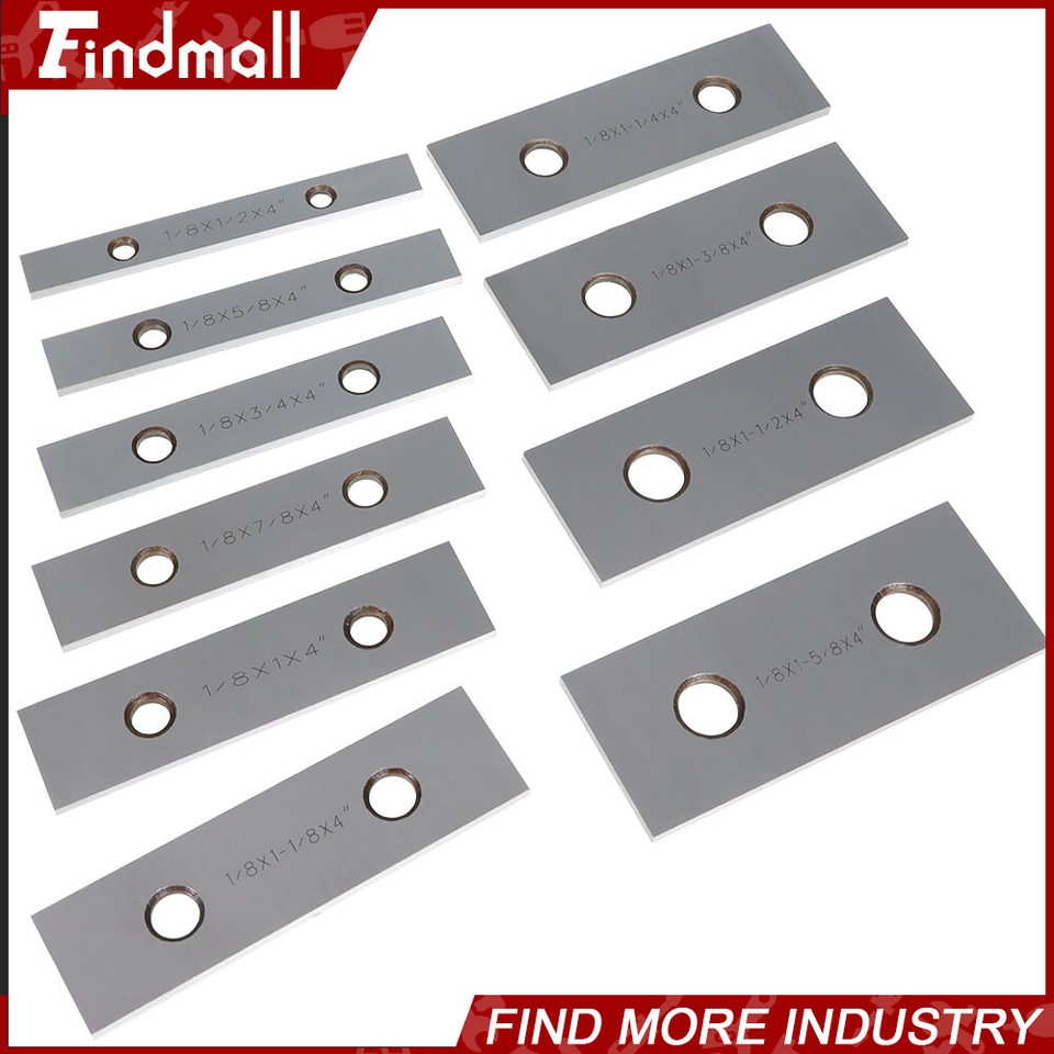 Set Di 20 Paia Di Paralleli Paralleli In Acciaio Temprato Per - Foto 2