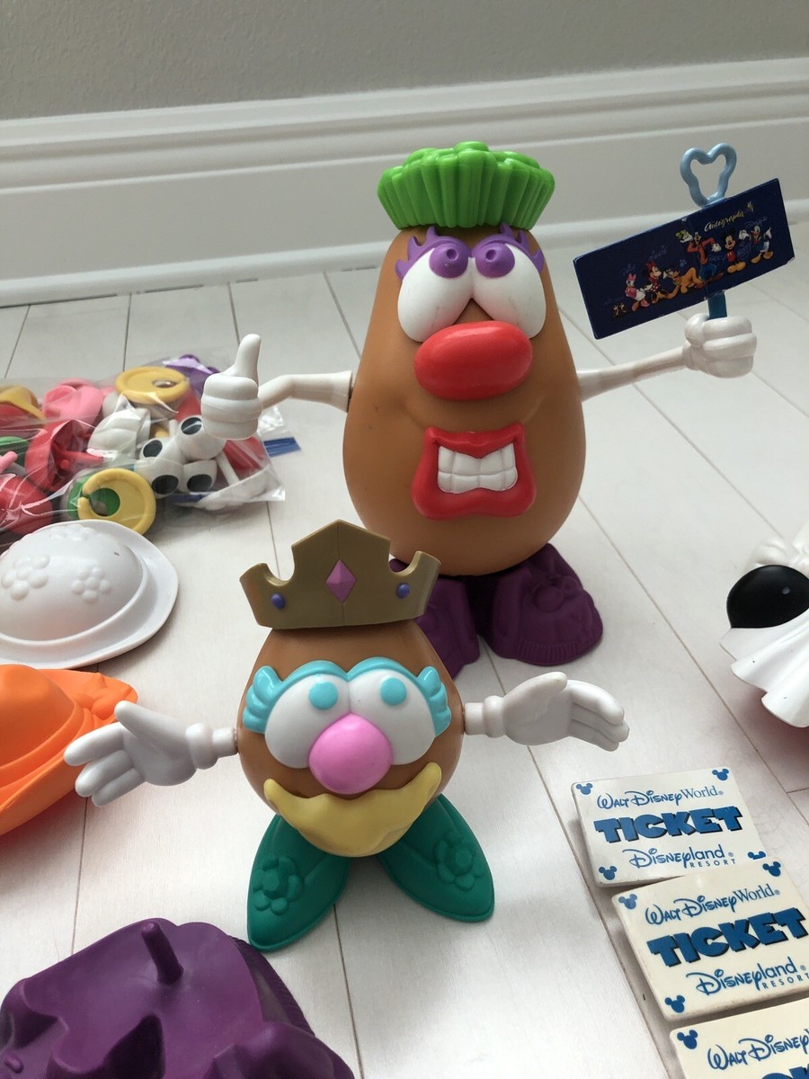Disney Mr Potato Head Pieces Parts + Mini Small Potato Head +