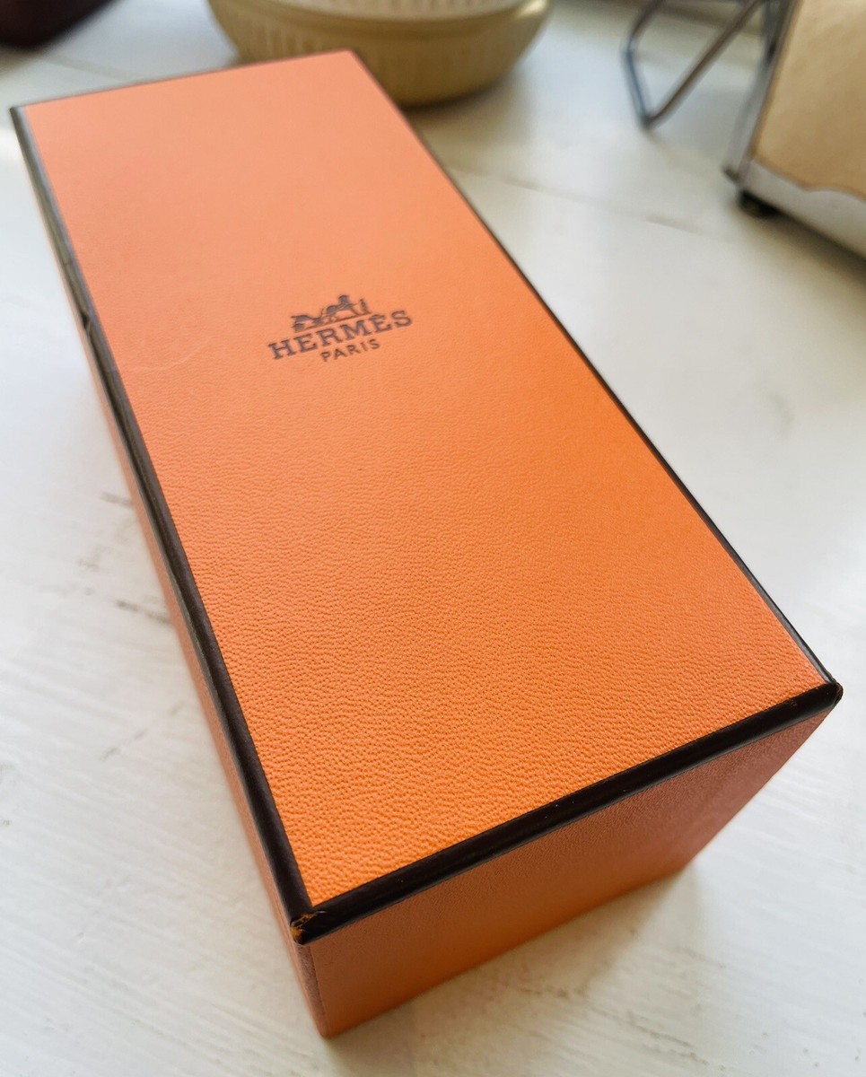 Hermes Jewelry box empty 6.5 X 2.75 X 2.75 | eBay