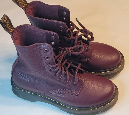 Pascal VIRGINIA Leather Boots Burgundy 