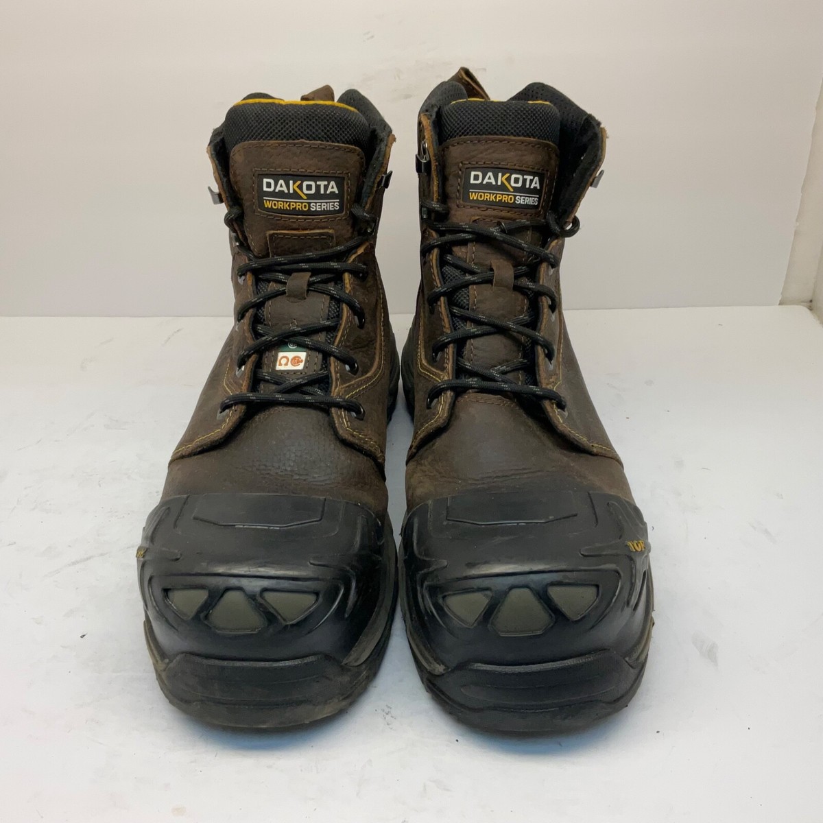DAKOTA Men\'s 6\'\' X-Toe Quad Comfort Steel Toe CP 6612 Work Boots Brown 11M DAKOTA Men main image 4