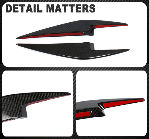 Carbon Front Flossen Flaps Splitter Canards Passt für Ferrari 458 Speciale 14-15 - Bild 10 von 11