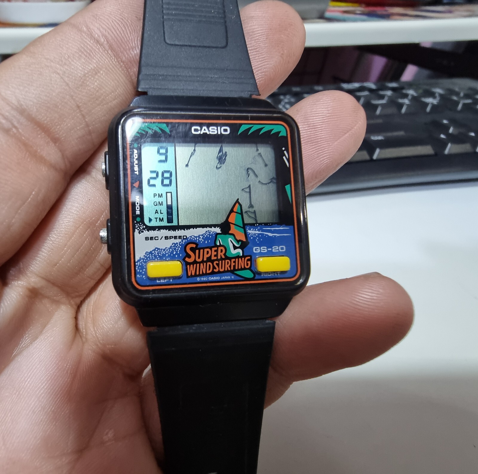 Casio Vintage Casio Watch Game Retro Classic Style Four Pac Man