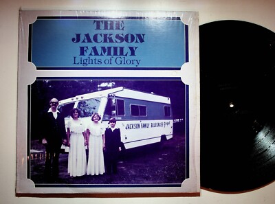 Richlands VA Jackson Family Lights Of Glory Bluegrass Gospel Vinyl LP Record VG+
