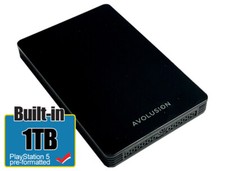 Avolusion HD250U3-Z1-PRO 1TB USB 3.0 Portable External Gaming PS5 Hard Drive 