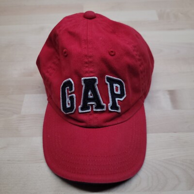 GAP Kids Baseball Hat Size S/M Youth Cap Red FAST SHIP 
