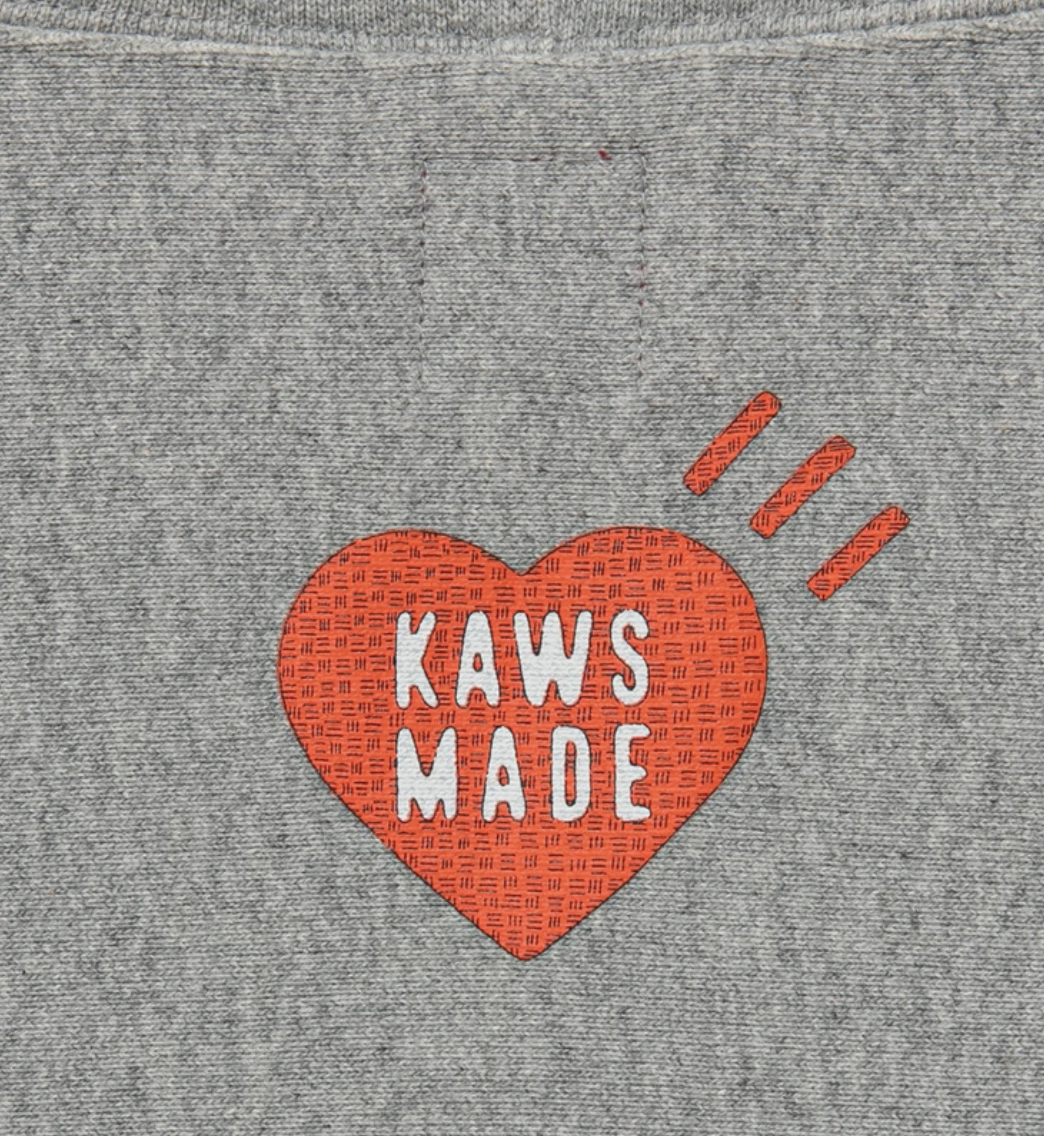 HUMANMADE SWEATSHIRT KAWS#2 - BLACK / XL