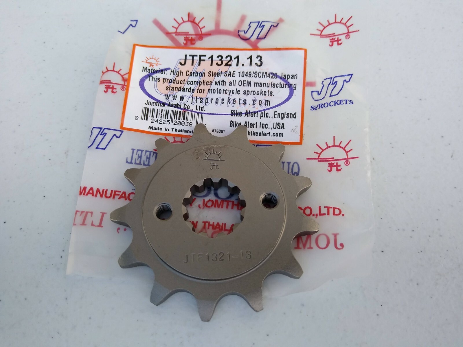Jt Chain And Sprockets Jt Sprocket 13 Tooth Pn Jtf1321.13 eBay