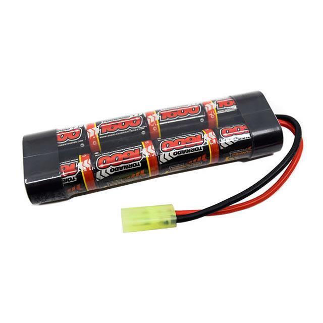 Overlander Airsoft 2/3 1600mAh 9.6v 24 Premium NiMh Battery REVERSED POLARITY
