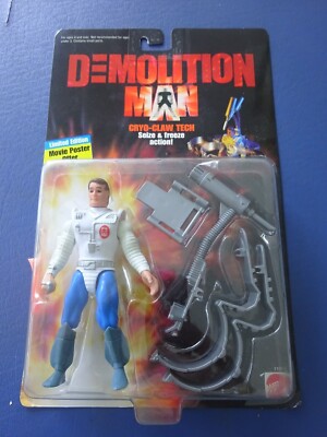 1993 Demolition Man Figure, Cryo-Claw Tech MOC