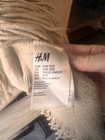 Women's H&M Thick Cozy Warm Beige Scarf with Fringe, Good Condition — photo 5