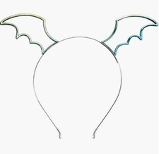 Bat Wing Headband - Metal - Costume Accessory - Child Teen Adult