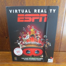 Abacus Brands Virtual Reality ESPN Box Illustrated Interactive VR Book