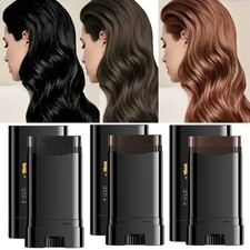 Hair Dye Stick Waterproof Gray Root Coverage Long Lasting Hair Color