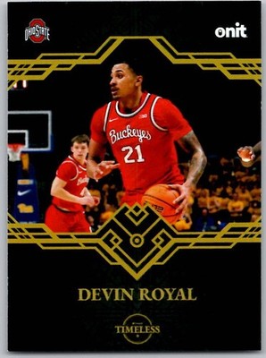 2025-26 ONIT Timeless Collection - Devin Royal - #B-7 Ohio State Buckeyes