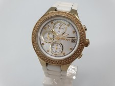 DKNY Damenuhr Kristallbesatz Chronograph NY8102