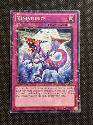 YuGiOh! - Miniaturize BP02-EN195 Mosaic Rare 1st Edition Lightly Played