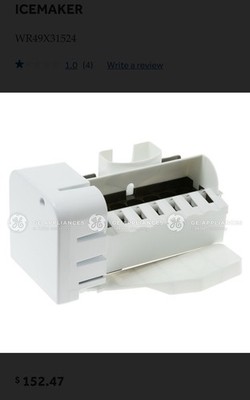 WR49X31524 NEW Unopened GE GENUINE Ice Maker Kit for Refrigerators