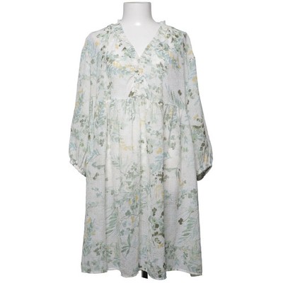 KappAhl, Kleid, Größe: XL, Weiß/Mehrfarbig, Polyester, Blumen, Damen #Umx