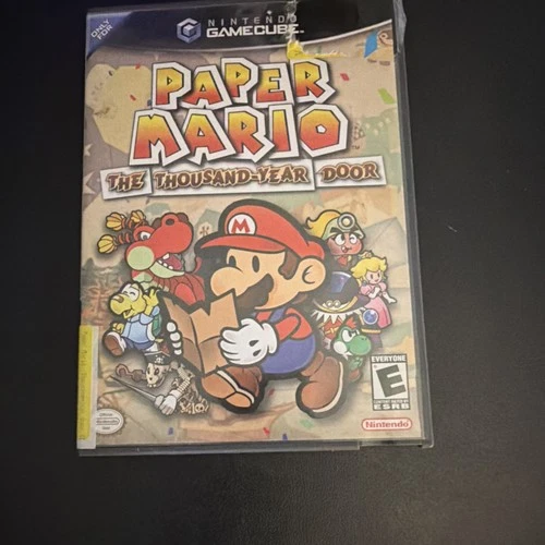 Nintendo Paper Mario Thousand-Year Door Manual Nintendo GameCube E Rated 2004