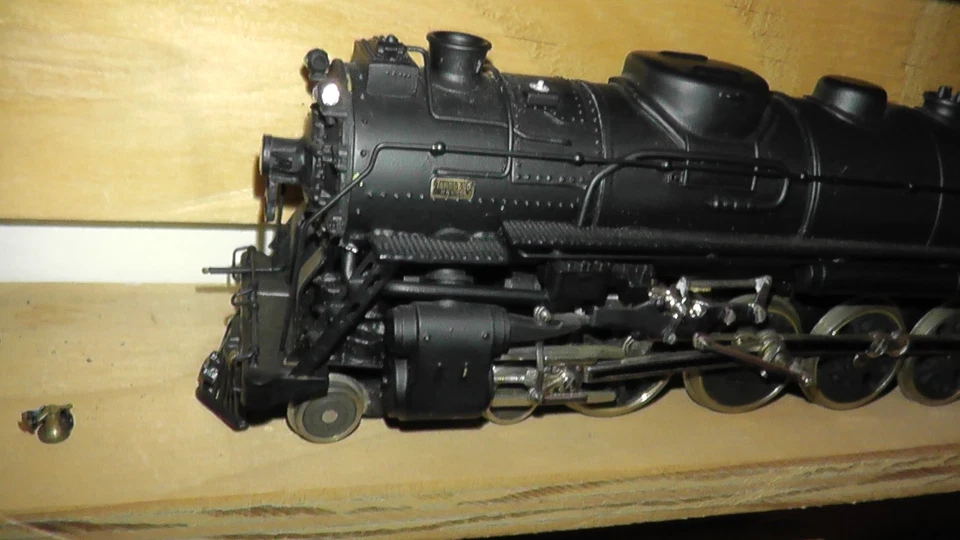 HO Latón Tenshodo 4-8-2 Mohawk PFM Pacific Fast Mail Plástico Tender Nueva York NYC Foto 4 de 4