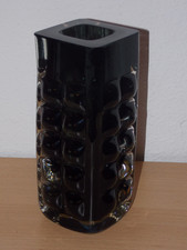 Ichendorf Bubble Blockvase, grau, 3,2 Kg, aus den 60 er J., selten, anschauen!