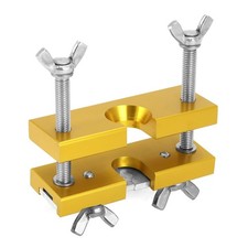 QWORK Trumpet Mouthpiece Remover Puller Tool for Brass-Wind Instrument, Gold