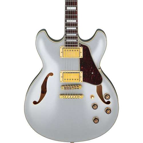 Ibanez Artcore AS73GMSF Semi Hollow Body Electric Guitar Moonstone Silver Flat