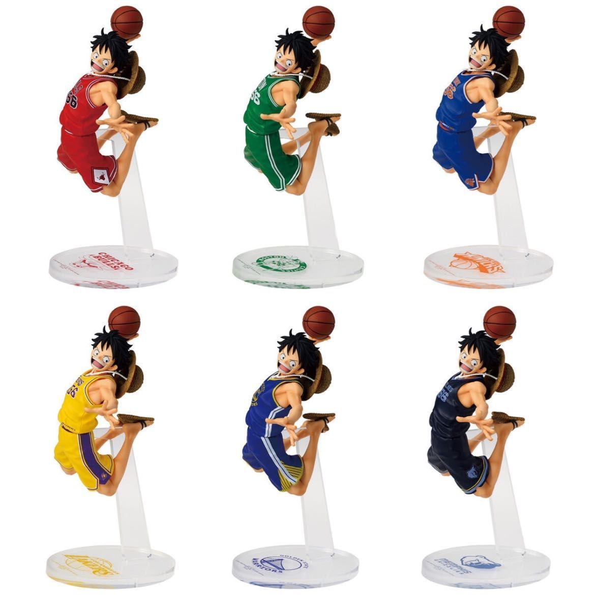 MEMPHIS GRIZZLIES ルフィ フィギュア ONE PIECE ×NBA MASTER STARS PIECE THE MONKEY.D.LUFFY MEMPHIS